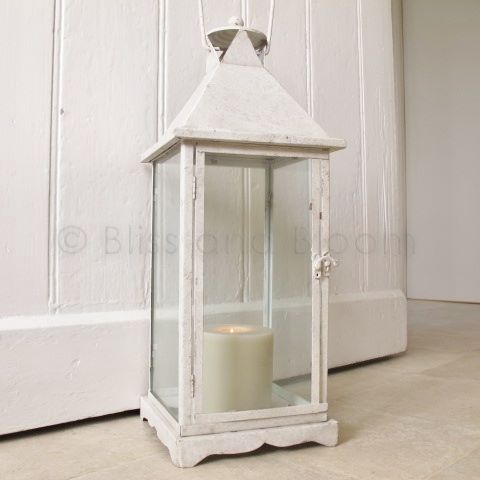 Large store white lantern